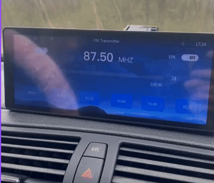Sådan bruger du FM-senderen på din CarPlay skærm