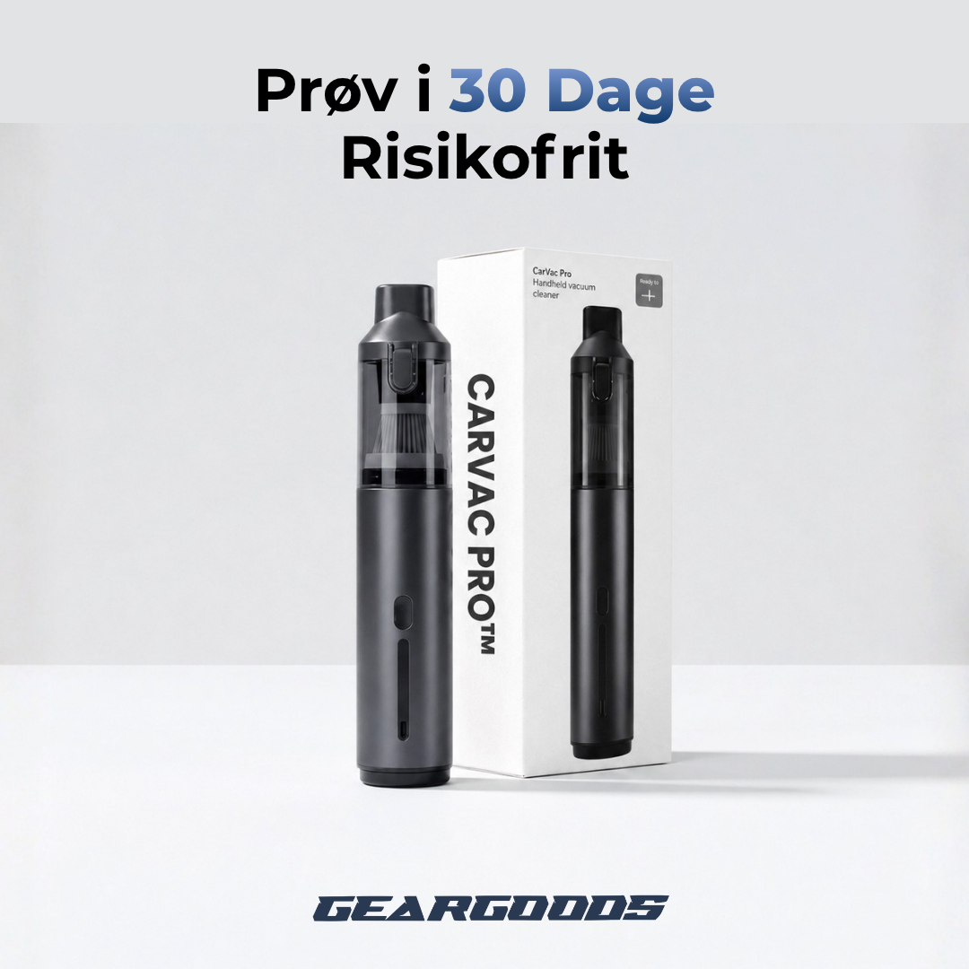 CarVac Pro™ - Trådløs håndstøvsuger